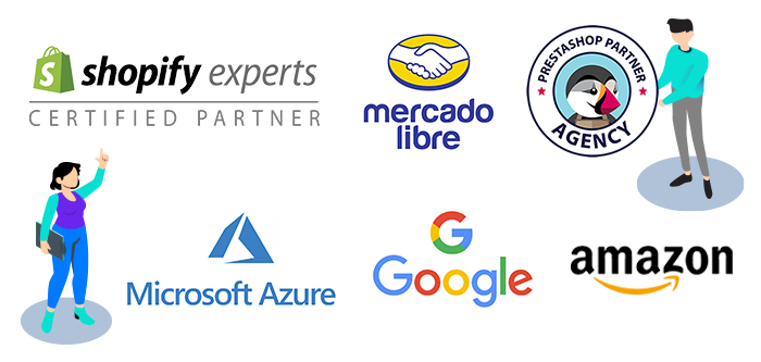 certificaciones google, amazon, mercado libre, windows azure